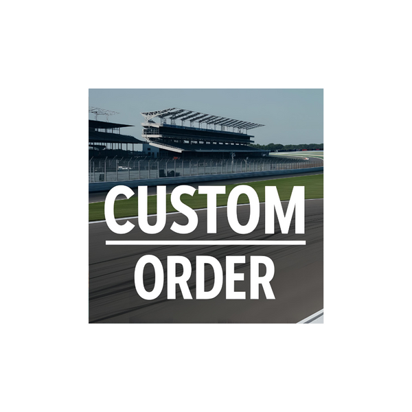Custom order for Nicole: 4 Wood Framed Race Tracks