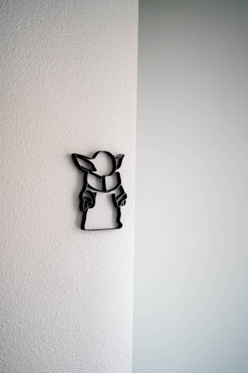Baby Yoda Wall Artwork
