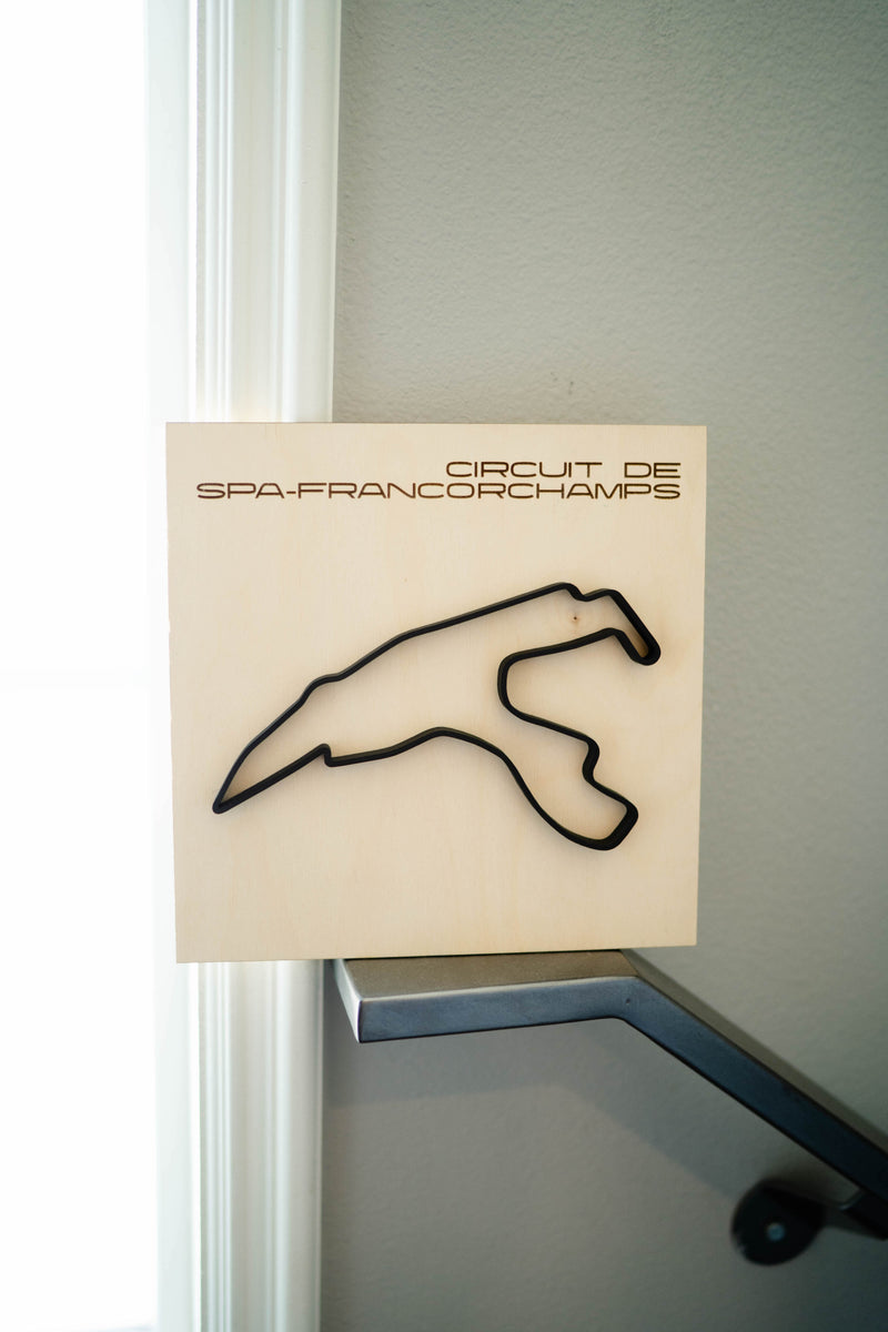 Circuit de Spa-Francorchamps Race Track Wall Art
